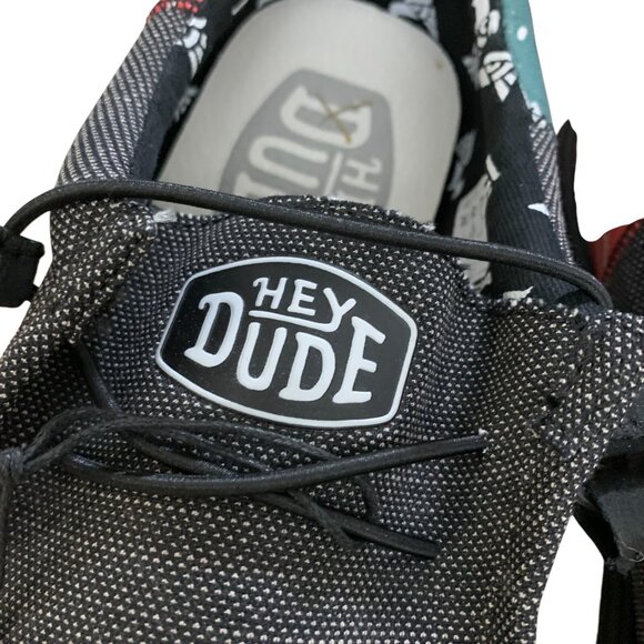 Hey Dude Wally Funk Hecho Mens 11 Shoes Mexico Flag Slip On Comfort Sneakers NEW - Picture 13 of 14